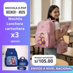 Mochila mujer decker K pop x3