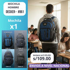 Mochila hombre Decker SL 861