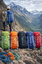 MOCHILA TREKKING 50+5L cód. 15082